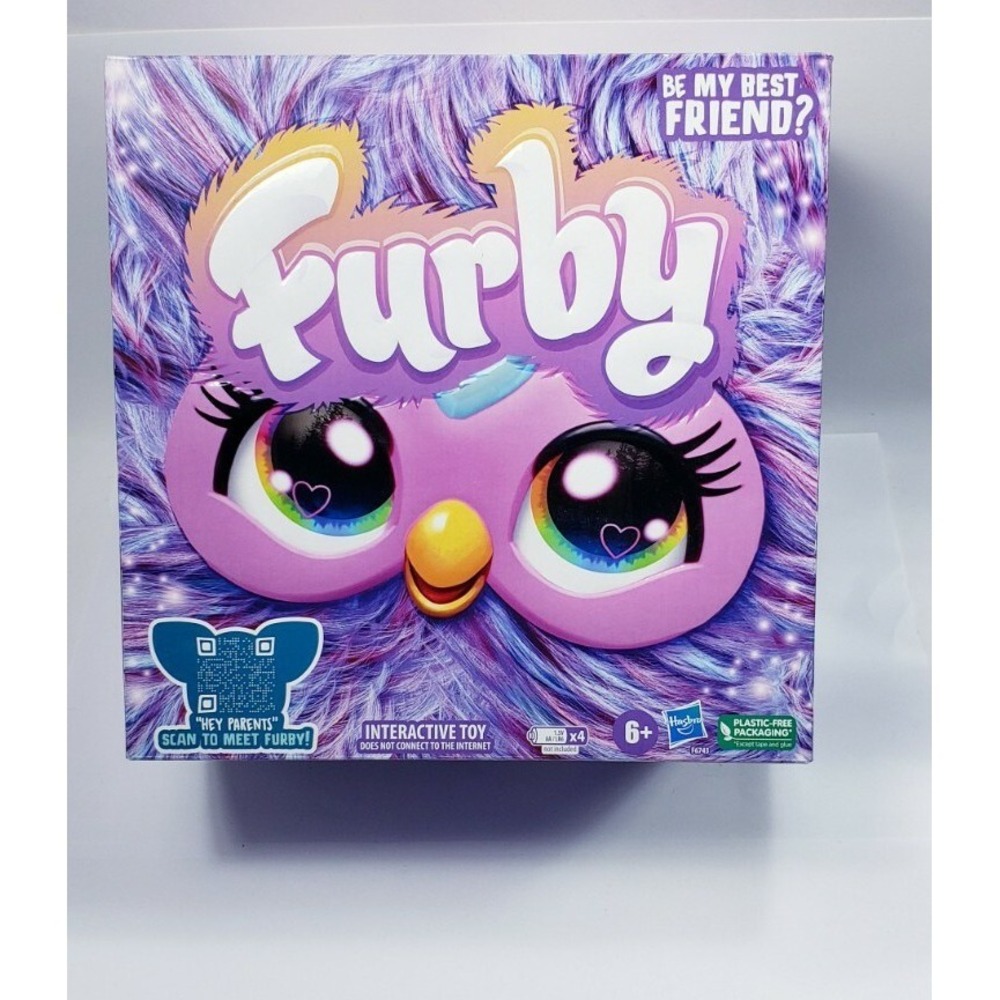 Furby Purple Plush Interactive Toy - New